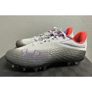 Under Armour BLUR SMOKE MC Football Firm Ground Cleats Gray | Women’s Size 7 NEW